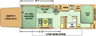 2007 Jayco Octane Zx T26y Floorplan