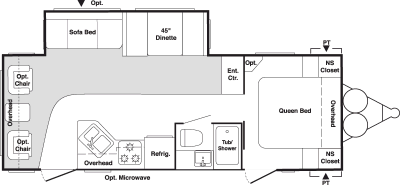 2007 Keystone Springdale 266RELLGL Floorplan