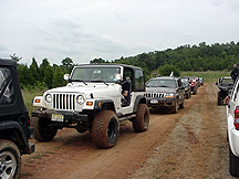 Jeepsters on Parade