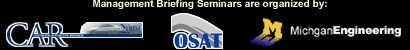 Management Briefing Seminars are organized by: