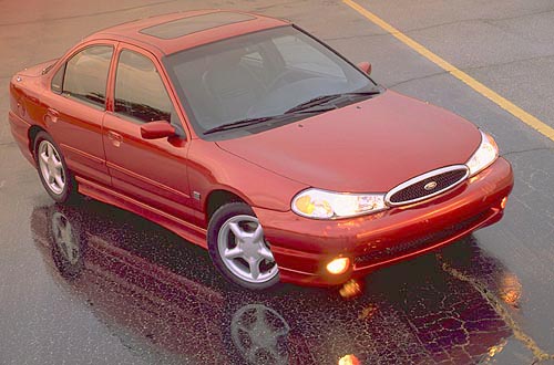 What is the tire size for a 1998 ford contour