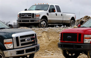 Ford Super Duty trio