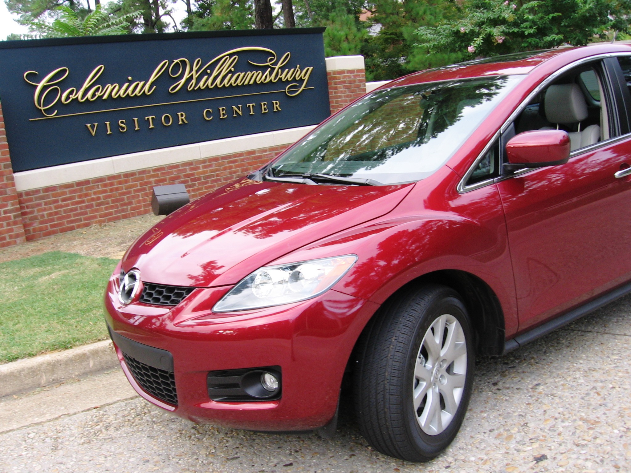 08 Mazda Cx 7 Review Along The Colonial Trail Video Enhanced
