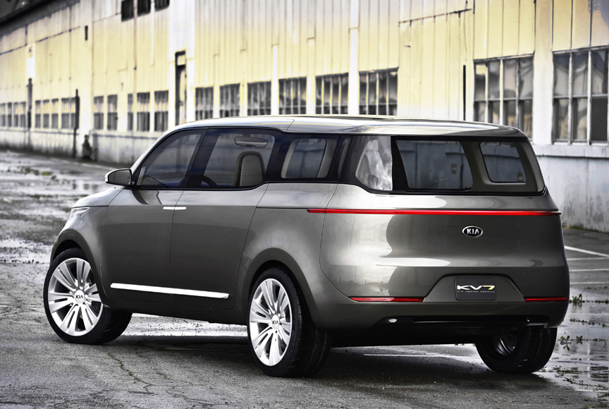 Kia KV7 Concept Concept Reveal at NAIAS Showcases Future Vision for Van ...