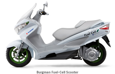 Burgman
Fuel-Cell Scooter