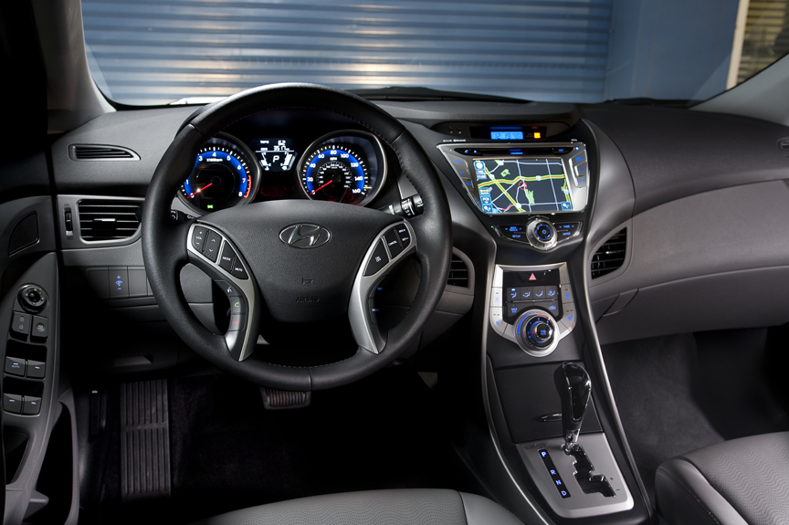 2013 Hyundai Elantra Limited Interior