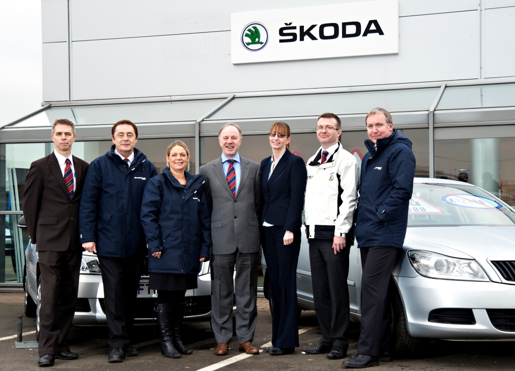 Arnold Clark Skoda Opens Its Doors 