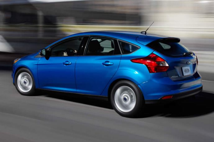Curb weight of 2013 ford focus st