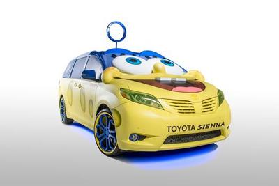 toyota sienna spongbob (select to view enlarged photo)