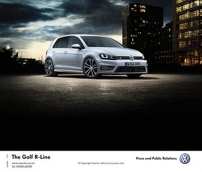volkswagen golf r line (select to view enlarged photo)