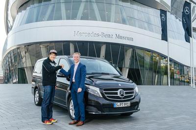 mercedes-benz van (select to view enlarged photo)