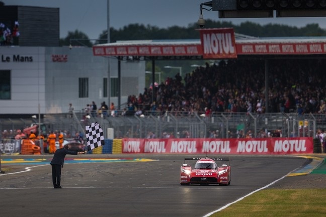 Nissan's Rookie GT-R LM NISMO Completes 2015 Le Mans 24 Hours