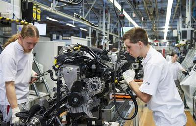 audi manufacturing (select to view enlarged photo)
