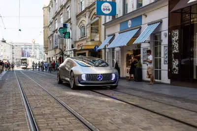 Mercedes F 015 Luxury
	in Motion  (select to view enlarged photo)