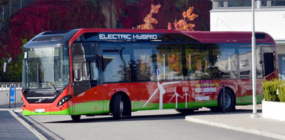 volvo ev bus (select to view enlarged photo)