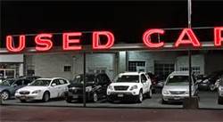 used car lot