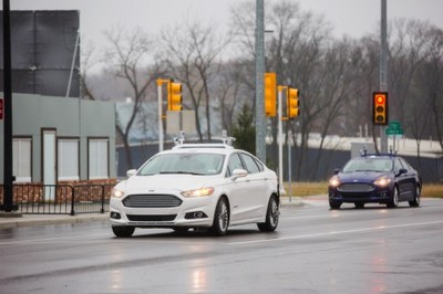 ford autonomous car (select to view enlarged photo)
