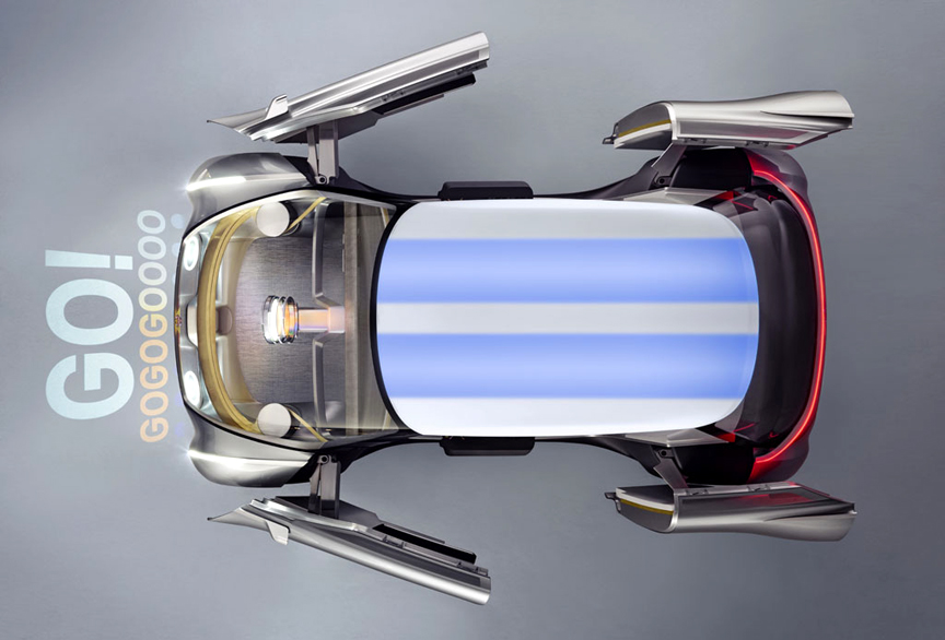 car that change color with remote