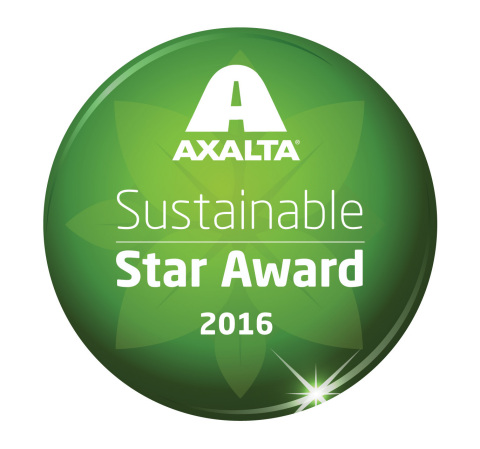 Axalta Coating Systems launches Sustainable Star Awards program in North America. (Graphic: Axalta)