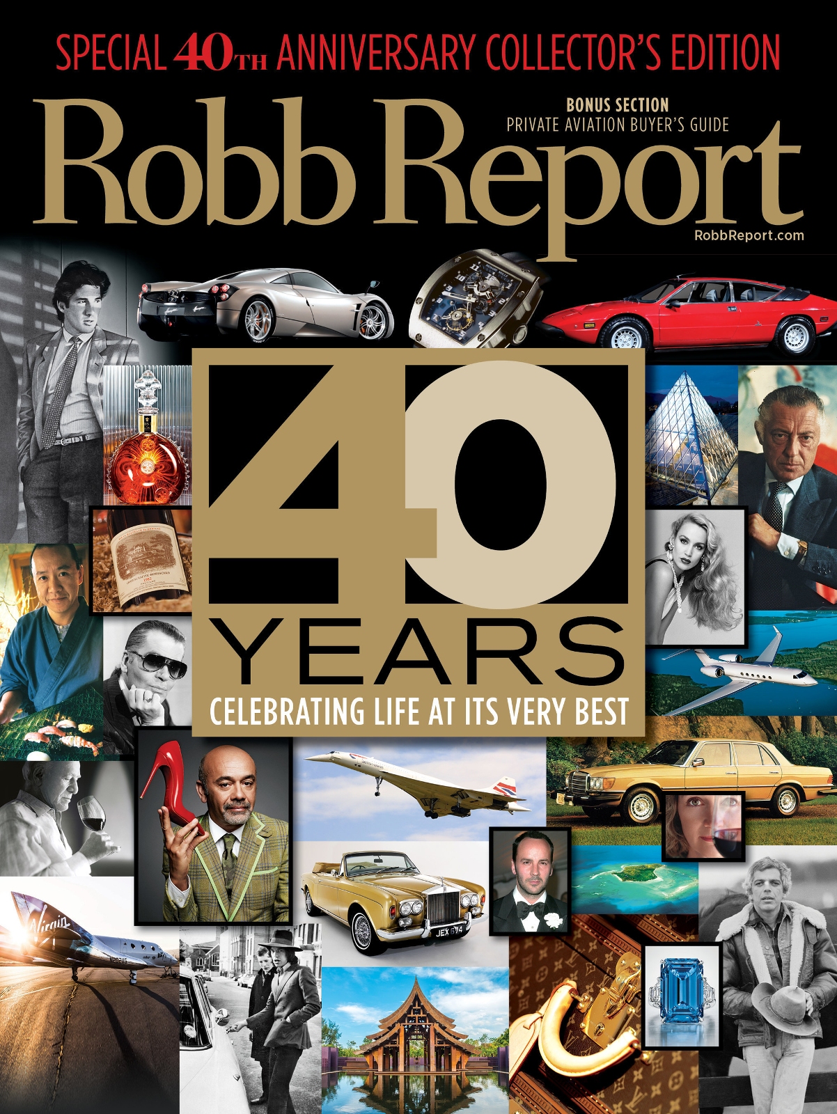 Robb Report Special 40th Anniversary Collector's Edition