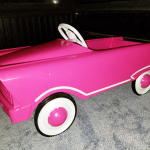 Axalta Coating Systems Debuts New Alesta Illusion Powder Coatings During Auction of Restored Pedal Car. (Photo: Axalta)