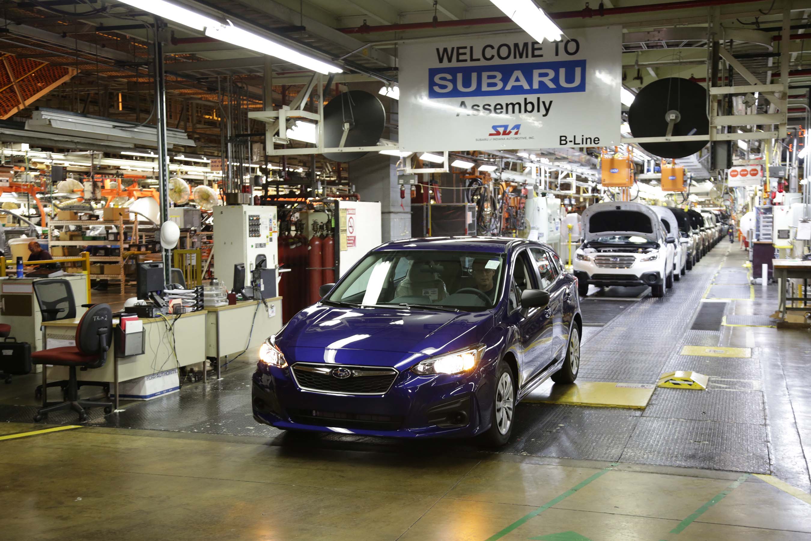 subaru factory tours lafayette indiana