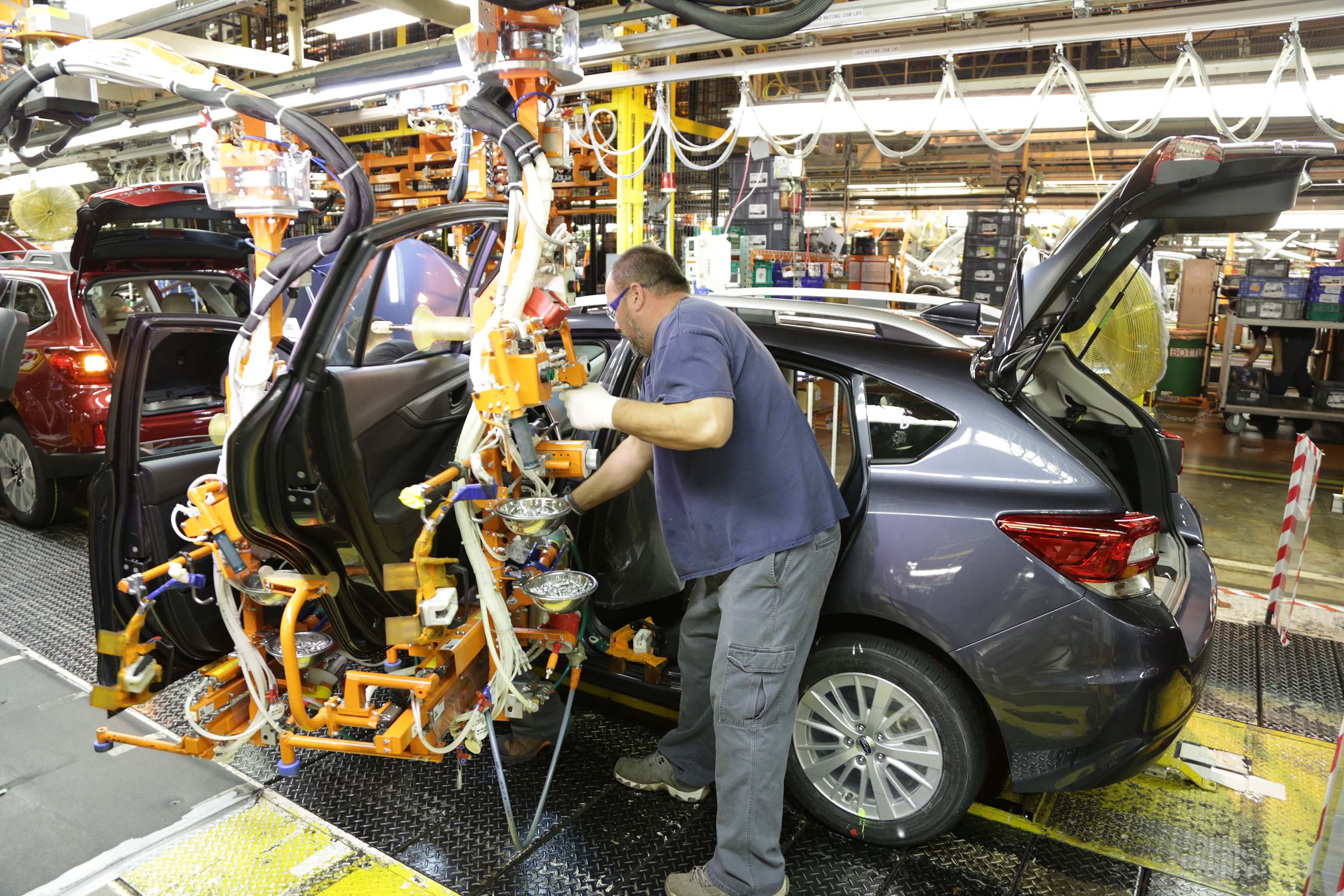 subaru factory tour lafayette in