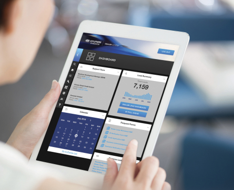 Hyundai Dealer Portal Dashboard created by ChannelNet (Photo: Business Wire)