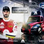 Axalta's Imron Elite® coats Michel Jourdain, Jr.’s truck in the NASCAR® PEAK Mexico Series 2017 (Photo: Axalta)