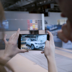 The app uses integrated sensor technology and motion tracking, area learning, and depth perception capabilities to revolutionize the consumers' shopping experience (Photo: Business Wire)