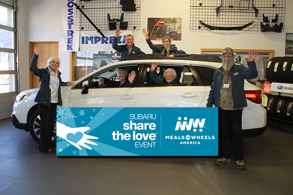 Subaru Donates 50 Cars To Meals On Wheels America In Celebration Of 50th Anniversary In The U S