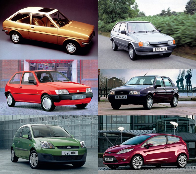 Evolution of the Fiesta