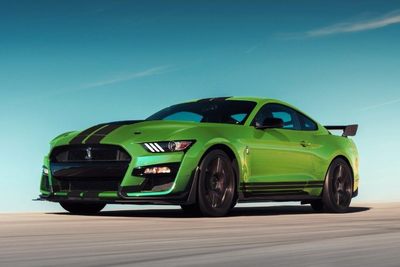 2020 Lime Mustang (select to view enlarged photo)