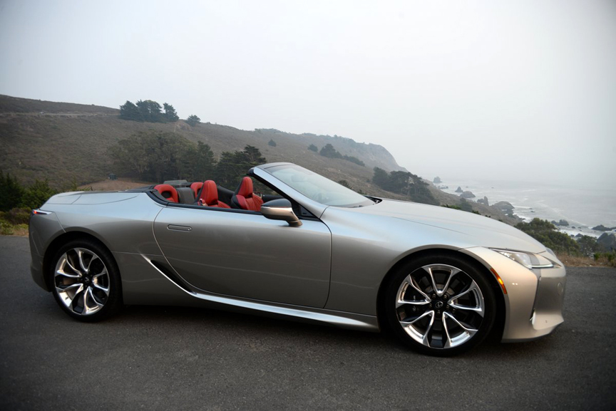 2021 Lexus LC 500 Convertible Review by David Colman +VIDEO