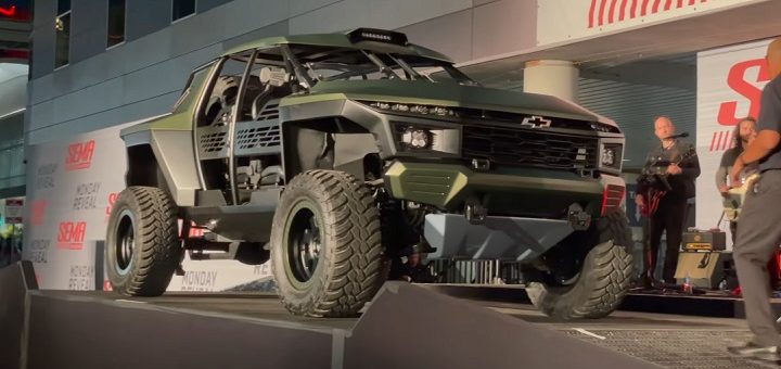 The Chevy Off-Road Concept Storms SEMA Show