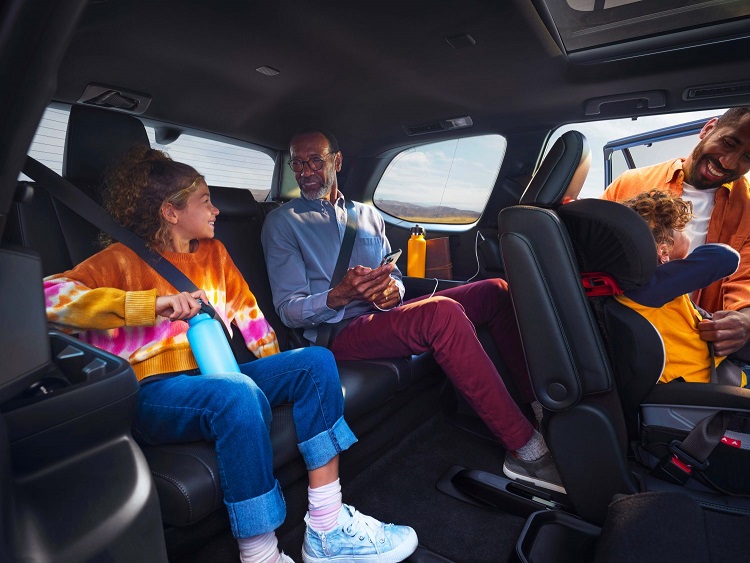 2024 Toyota Grand Highlander Has Adult Sized Seating In Third Row