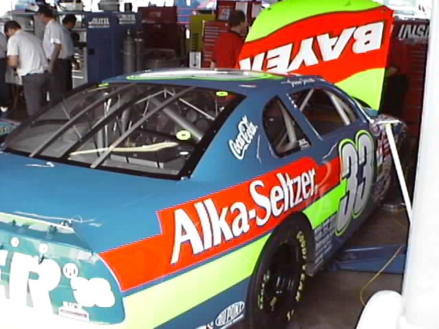 #33, Jason Jarrett, Bayer Aspirin Chevrolet