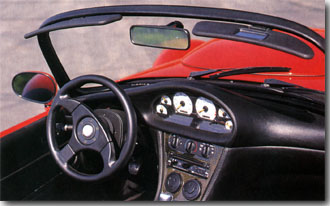 Panoz AIV Roadster Dash