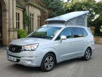 Ssangyong Previews New Turismo Tourist Camper at the Motorhome and Caravan Show