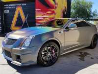 A Cadillac CTS-V's Journey to a Psychedelic Galaxy Makeover at Apex Customs