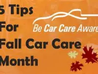 Motorists Can Celebrate Fall Car Care Month in Three Easy Steps