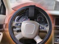 Hammacher Schlemmer Introduces The Warmest Heated Steering Wheel Cover