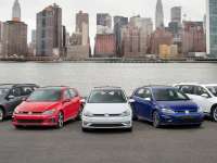 FIRST LOOK AT THE FRESHENED VW GOLF FAMILY OF SMALL CARS