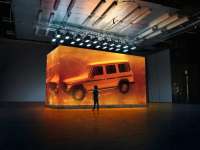 World Premiere of 2019 G-Class in Detroit : "Stronger Than Time": 1979 G-Class cast in amber