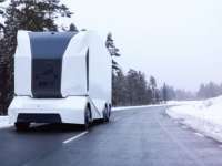 World premiere: First cab-less and autonomous, fully electric truck in commercial operations on public road