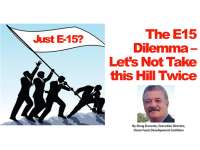 The E15 Dilemma - LET'S NOT TAKE THIS HILL TWICE