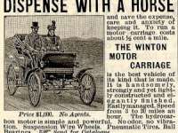 The First Car Ad, 1898