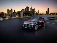 World Premiere of Lexus UX Concept At Paris Auto Show