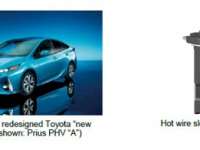 Hitachi Automotive Systems' Slot-in Airflow Sensor Used in Toyota's New Prius PHV