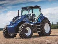 New Holland Agriculture Unveils Methane Powered Concept Tractor